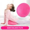 Yoga Balls Balance Pad,Yoga Massage Cushion,Rehabilitation Training,Semi-Circular Massage Ball,Ankle Trainer