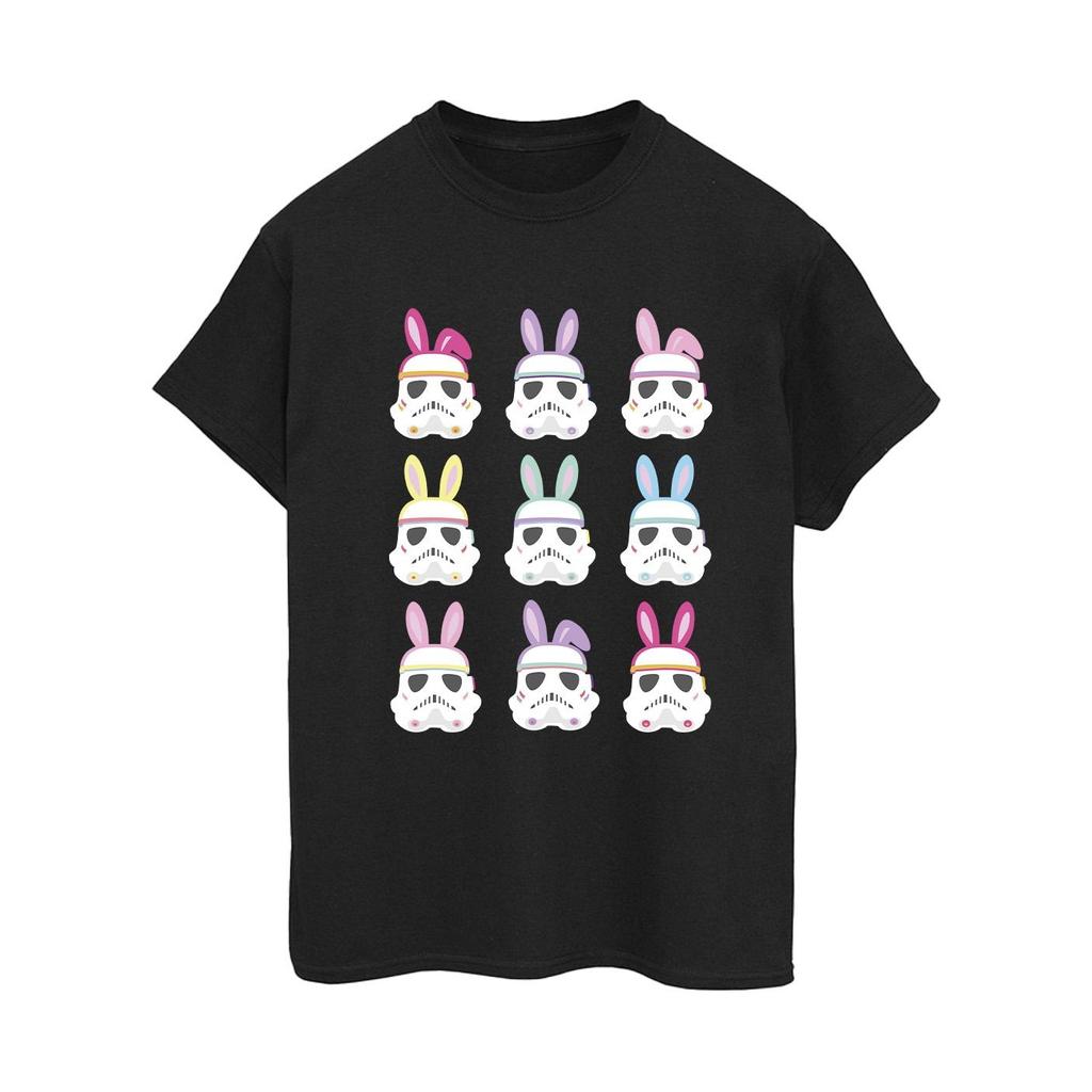 Star Wars Womens/Ladies Stormtrooper Easter Bunnies Cotton Boyfriend T-Shirt