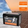 PowMr Duitse Magazijn Draagbare 200Ah Lithium IJzer Fosfaat Zonnebatterij 12.8V 2560Wh Energieopslag Lithium Ion Batterij