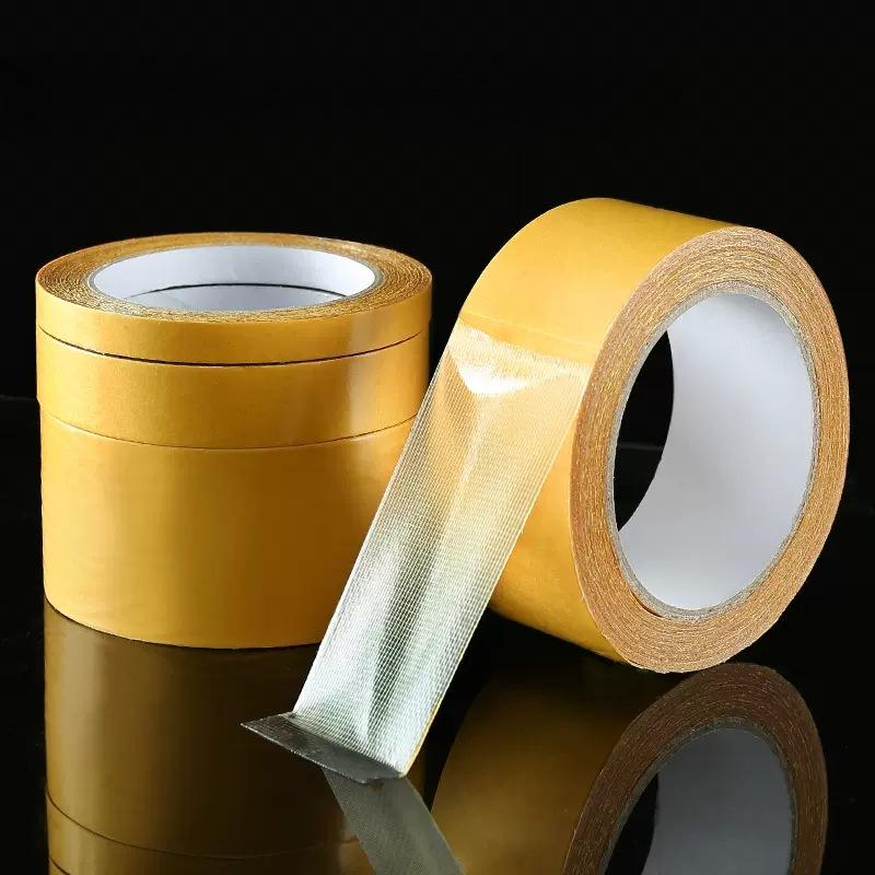 Double-Sided Cloth Tape Strong High Viscosity Wedding Restaurant Exhibition Decorative Wall Carpet Tape Cloth Double-Sided Tape