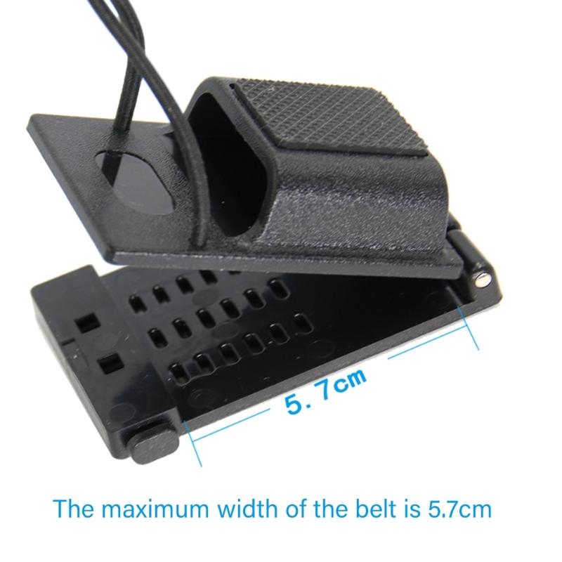 Secure Radio Carriers Clip for Construction Workers, Warehouse Staff Service Belts, Two Way Radio In Law Enforcement Use