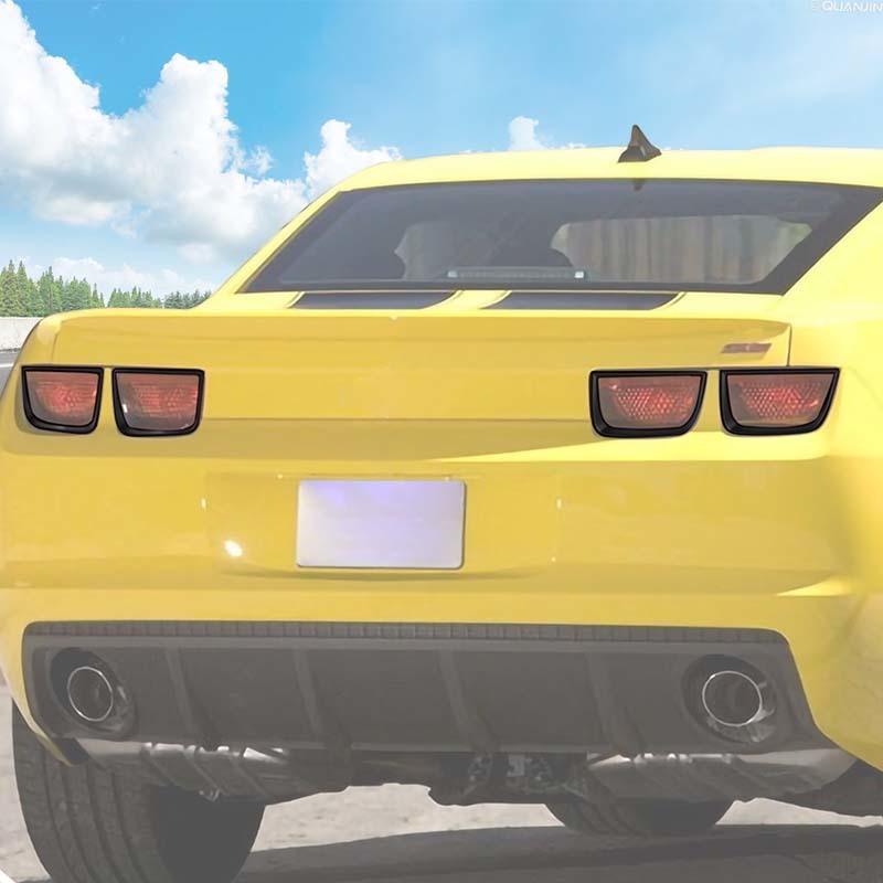 Car  Taillight Decoration Lamp Decoration Stickers For Chevrolet Camaro 2010-2013 Car Exterior Accessories, ABS Plastic