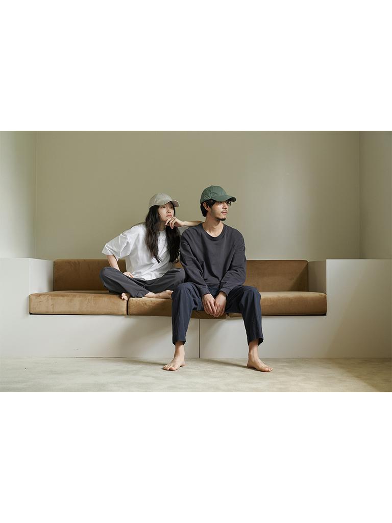 Poejidam [Everydaylife] Logo Cap_Khaki (Unisex)