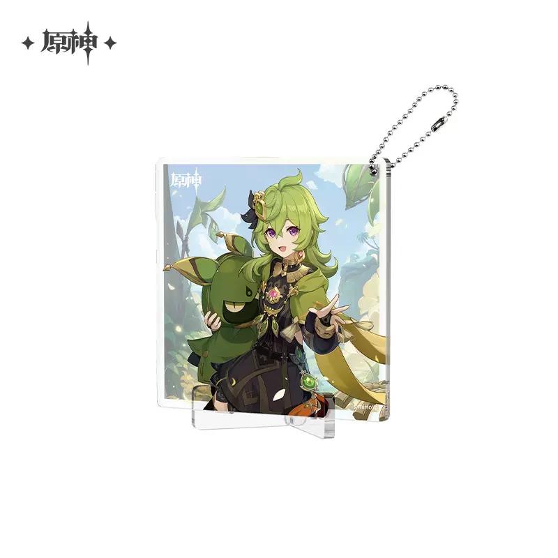 Sunsyea Genshin Impact Official Merch miHoYo Original Authentic Birthday Series Coaster Keychain Stand Wanderer Alhaitham