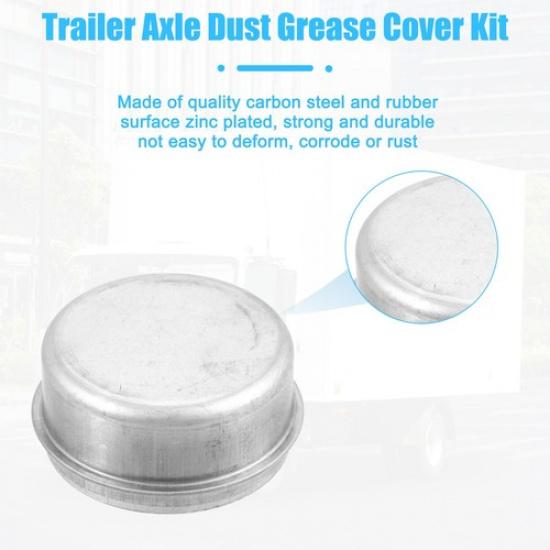 Uniwersalna osłona przeciwpyłowa/smarownica piasty koła do przyczepy 69mm/2.72" Zestaw 4 sztuk