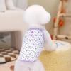 Spring & Summer Floral Dog Vest - Lightweight Pet Clothing for Bichons & Teddies