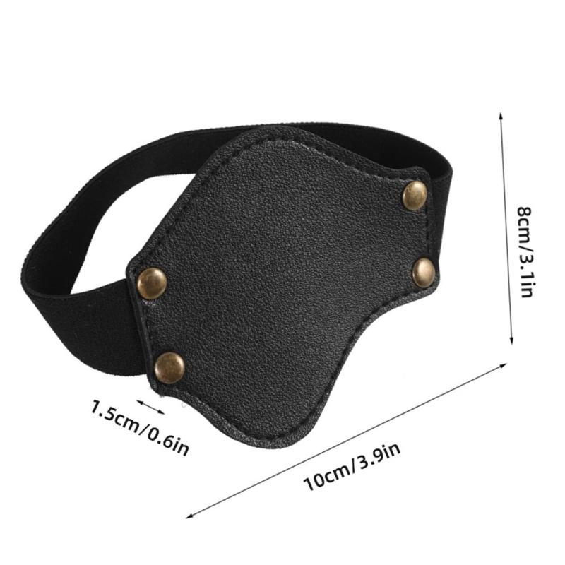 Anti Slip Cycling Shoe Covers with Elastic Strap Abrasion Resistant PU Leather Shoe Protectors For Outdoor Motorcycling