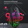 T500 2.4G Wireless Gaming Mouse 1600DPI Rechargeable Optical Silent Mouse With Rainbow Backlit 7 Buttons