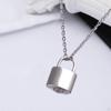Padlock Cremation Urn Necklace Keepsake Adjustable Jewelry Holder for Memorial Mom
