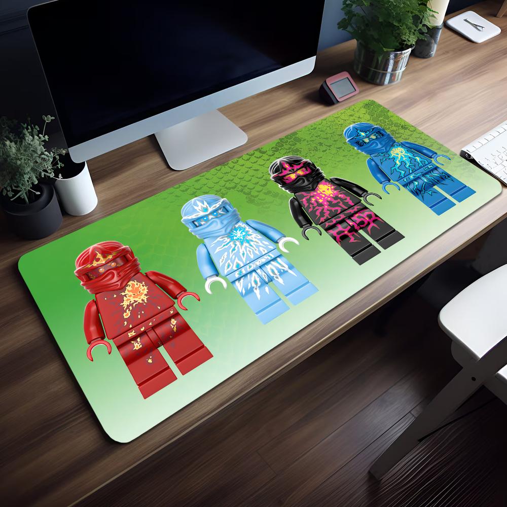 Game N-Ninjago Masters of S-Spinjitzu Mouse Pad Non-slip Thickened Large Writing Lockedge Office Student Gaming Cushion MousePad