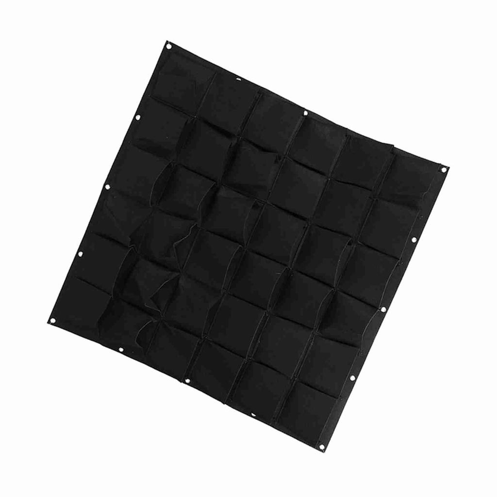 36 Kets   Planting Bags Outdoor Wall Vertical Greening Planter Green