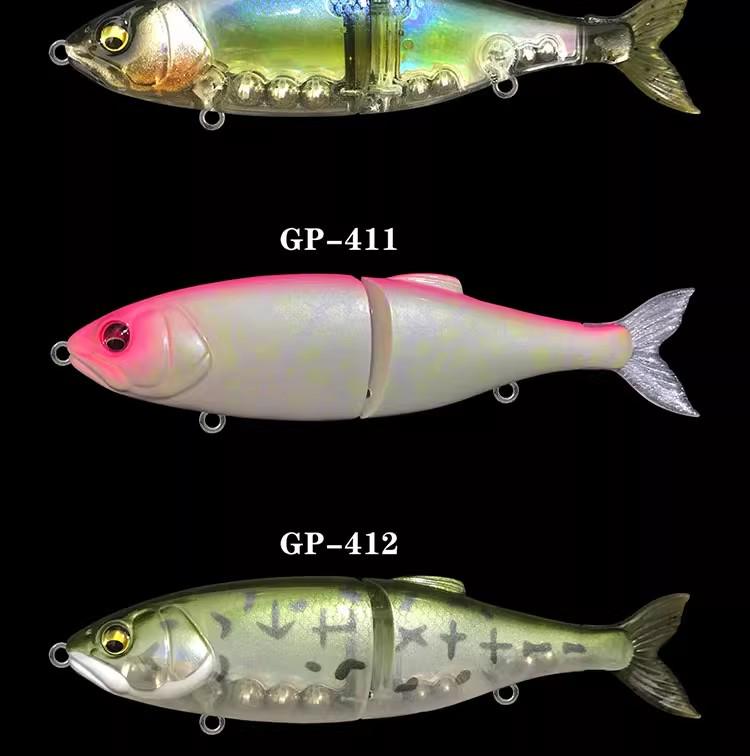 GUIDEPOST Trout & Bass Lure 4.5g/32g - Small/Large Competition Black Pit