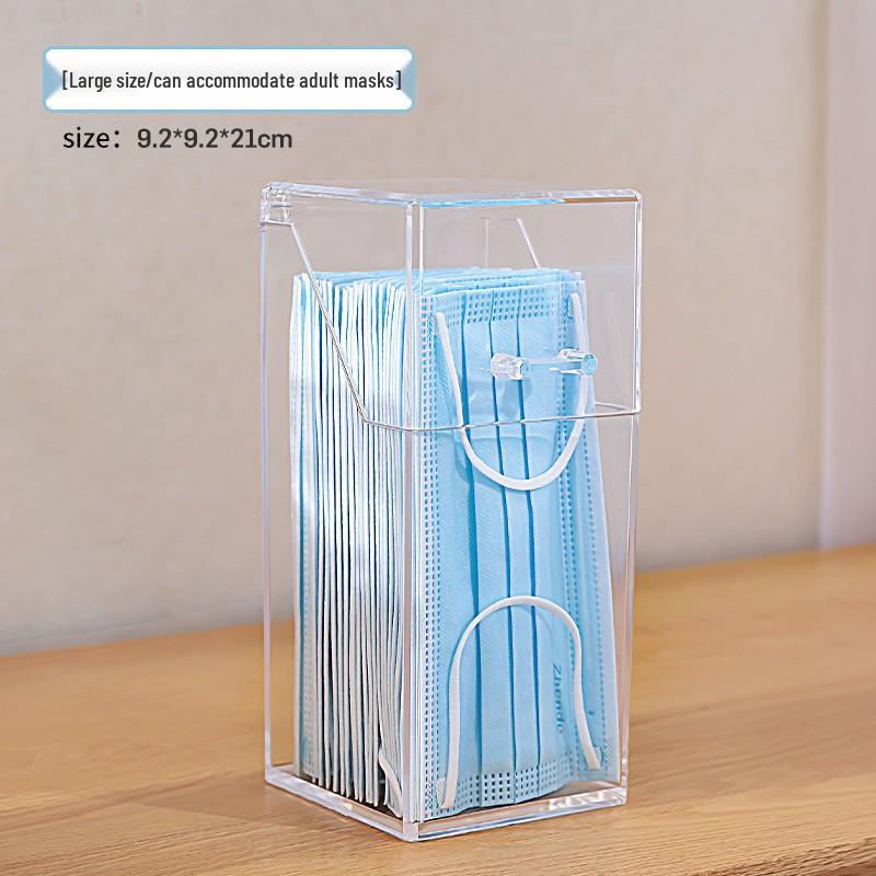 „Elegante Water Ripple Tissue Box – Transparente, wandmontierbare Aufbewahrung für Toilettenpapier“
