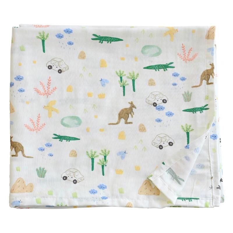GPPNKC Newborn Baby Summer Bamboo Fiber Cooling Blanket