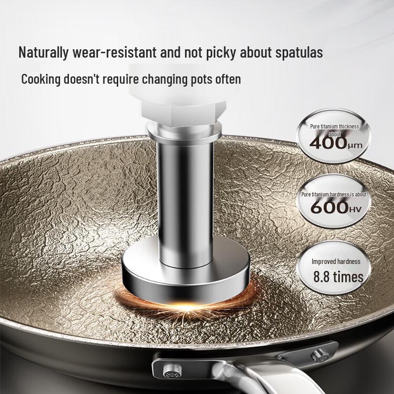 COOKER KING Pure Titanium Non-Stick Wok