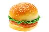 Speed Mao Realistic Hamburger Food Sample Set of 2 Model,