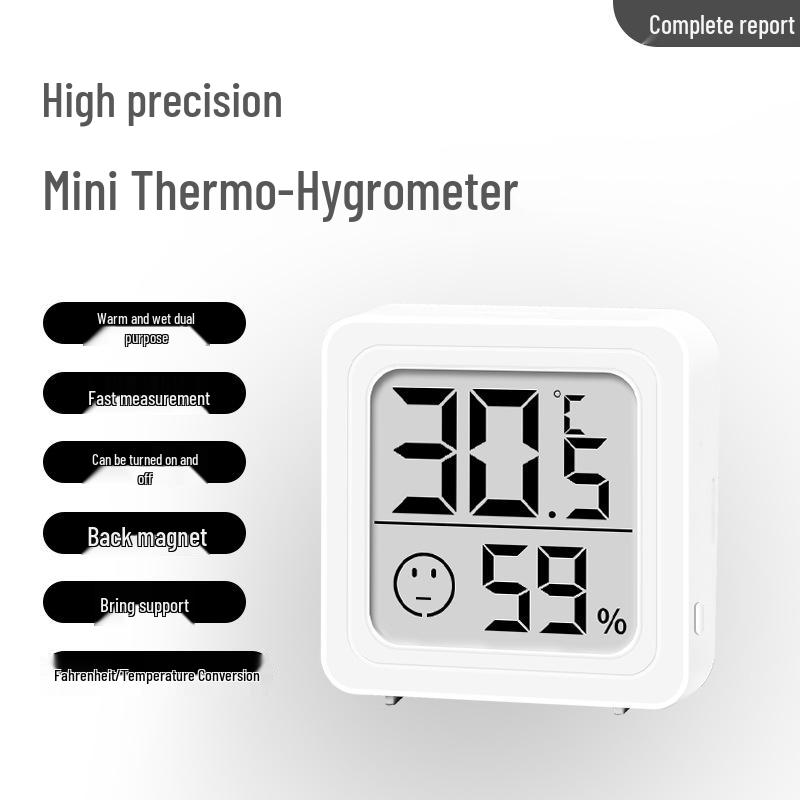 Mini Digital Thermometer & Hygrometer for Pets, Cars, and Aquariums