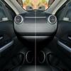 10Pcs Carbon Fiber AC Air Vent Outlet Cover Trim For Suzuki Grand Vitara 2006-13