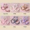 Moving Jumping Ears Winter Warm Earmuffs Heart Bear Plush Ear Muffs  for Ladies Girls