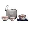 Fumaide Nordic Style Portable Ceramic Travel Tea Set