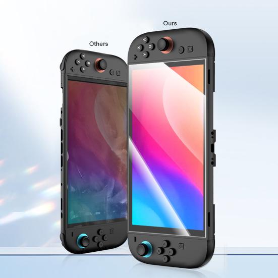 Screen Protector Anti-Scratch Tempered Glass Screen Film No Dust No Bubbles HD Film for NS2 Gaming Console Screen