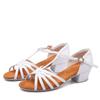 Girls Dance Shoes White Children Ballroom Latin Dance Shoes Soft Women Ladies Girls Tango Dance Shoes Salsa Sandal Dropshipping