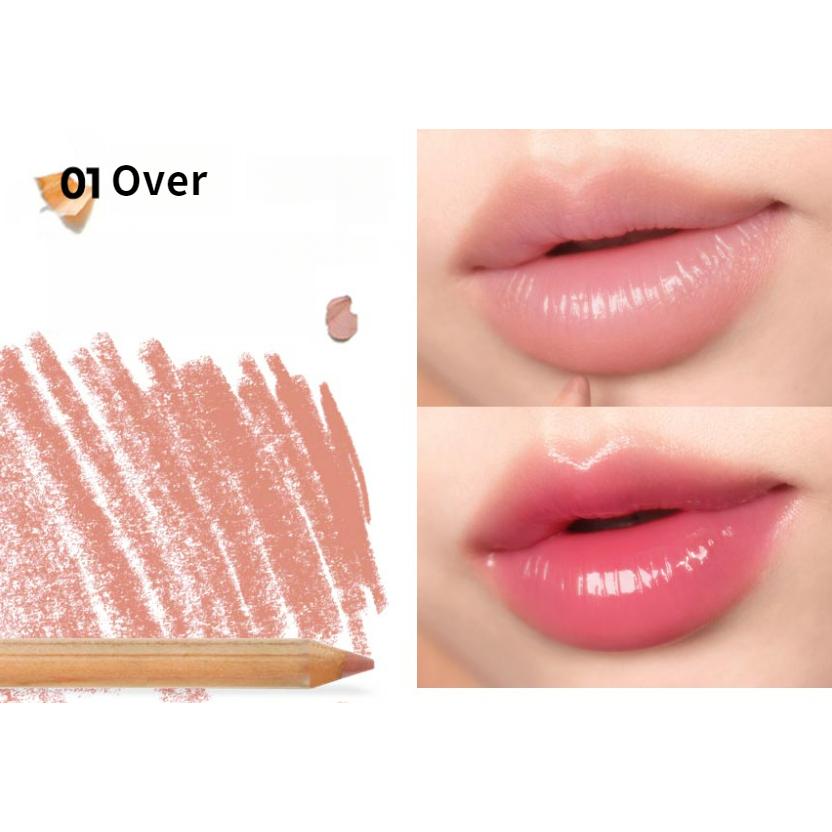 

Карандаш для губ AOU BLENDING LIP PENCIL 6 цветов, натуральный карандаш для губ, обеспечивающий гладкое скольжение, стойкость и деликатное качество. 01. OVER