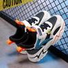 Children's shoes Boys' sports shoes Boys' spring and autumn shoes New mesh leather breathable middle and old children's and primary school students' r