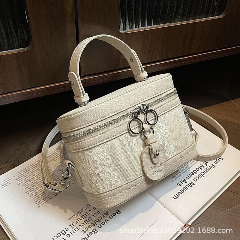 

Premium niche bag women s new summer messenger bag casual portable box bag bucket bag
