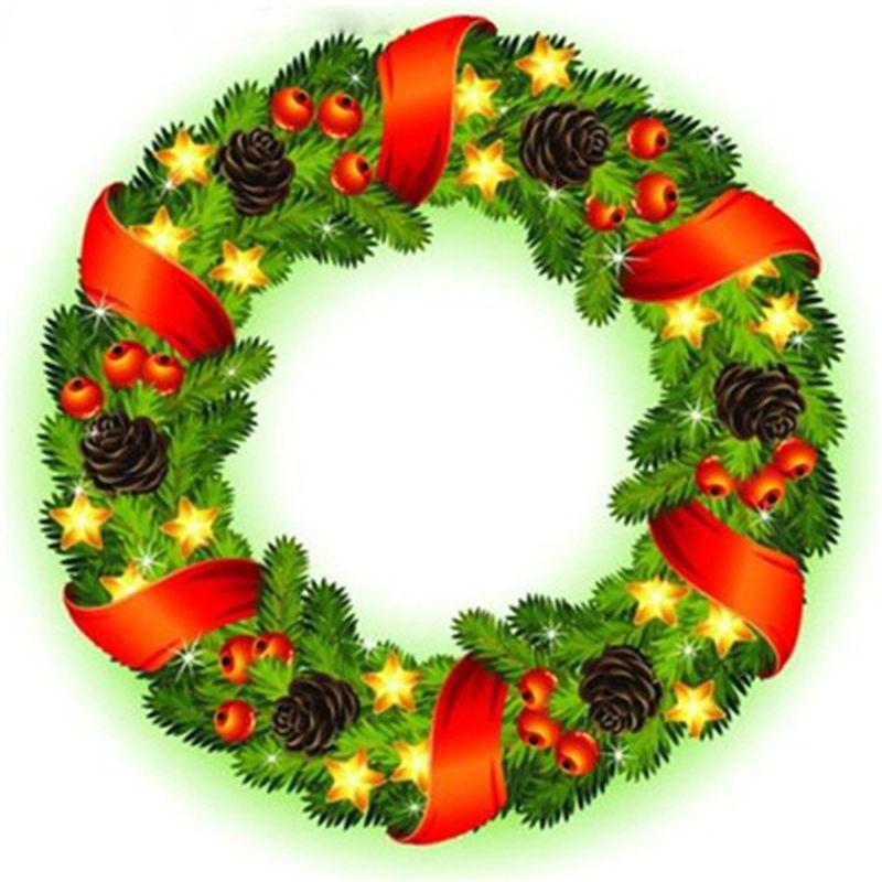 Winter Diamant Malerei 5d Weihnachten Voll Runde Diamant Stickerei Strass Bilder Diamant Stickerei Heimdekor Geschenk