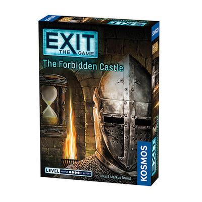 Beenden Sie das Spiel Das verbotene Schloss Kartenspiel