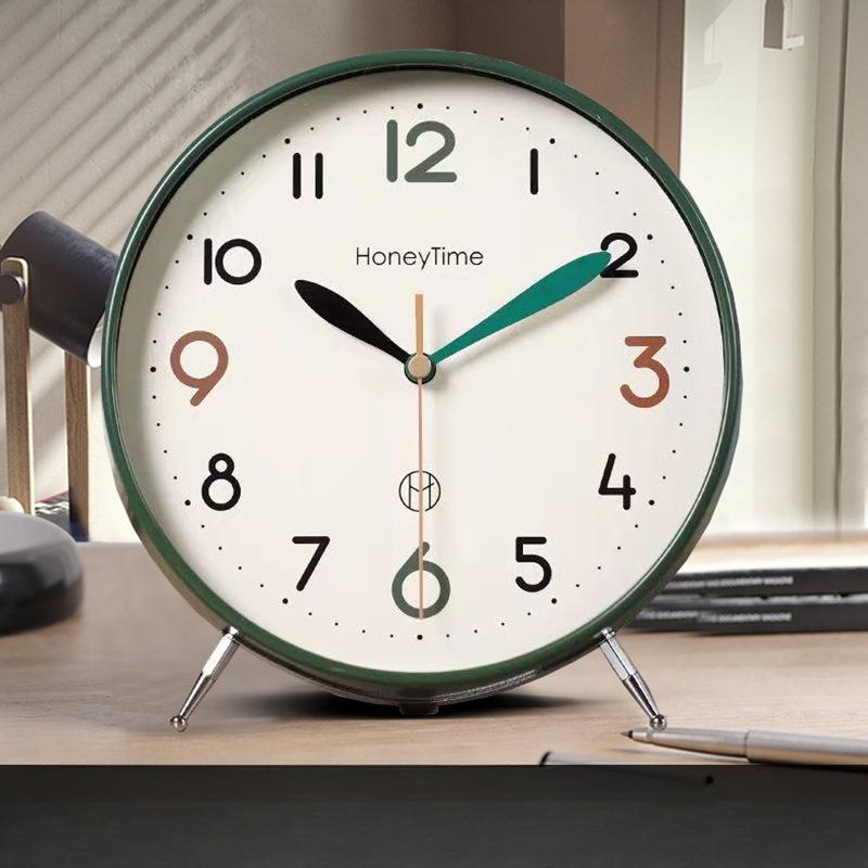 

Бесшумные настенные часы для гостиной Современные простые настольные часы Высококлассные часы Новые настольные часы Бытовые часы Настольные часы 8 inch
