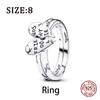 925 Silber Menschenfressende Blume Charms Perlen für DIY Schmuck 3mm Armband Damen Ringe Geschenke