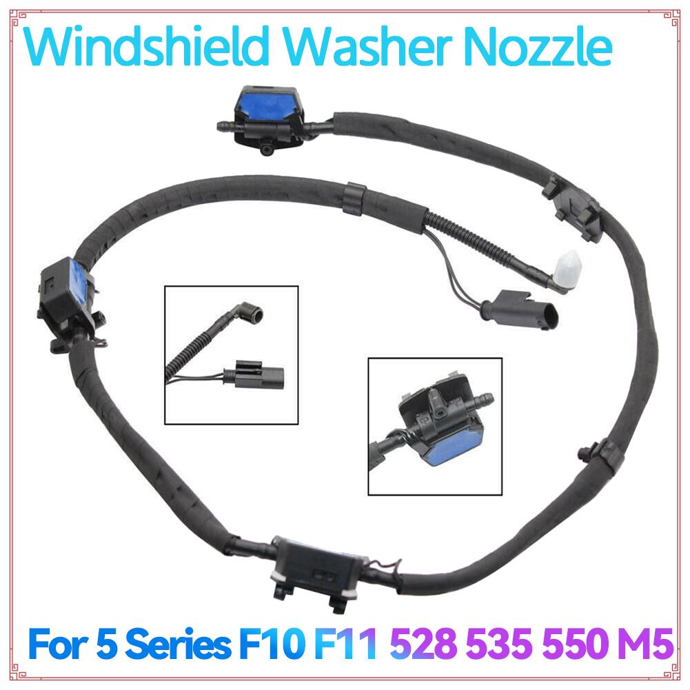 New Windscreen Nozzle Windshield Washer Sprayer Jet System 61667205117 61667205118 For-BMW 5 Series F10 F11 528 535 550