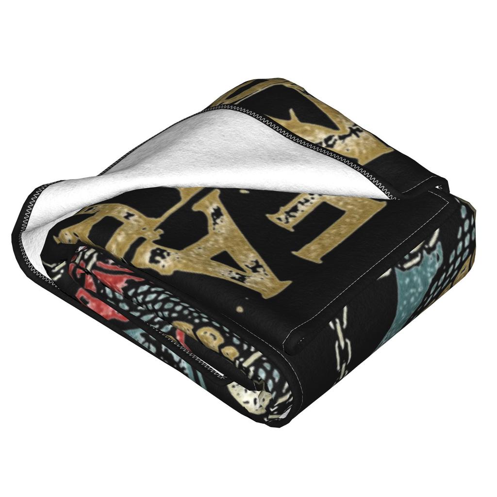 Falling In Reverse Official Merchandise The Death  Blanket Multi-size Warm Cozy Fluffy  Throw Blankets for Couch Sofa and Bed