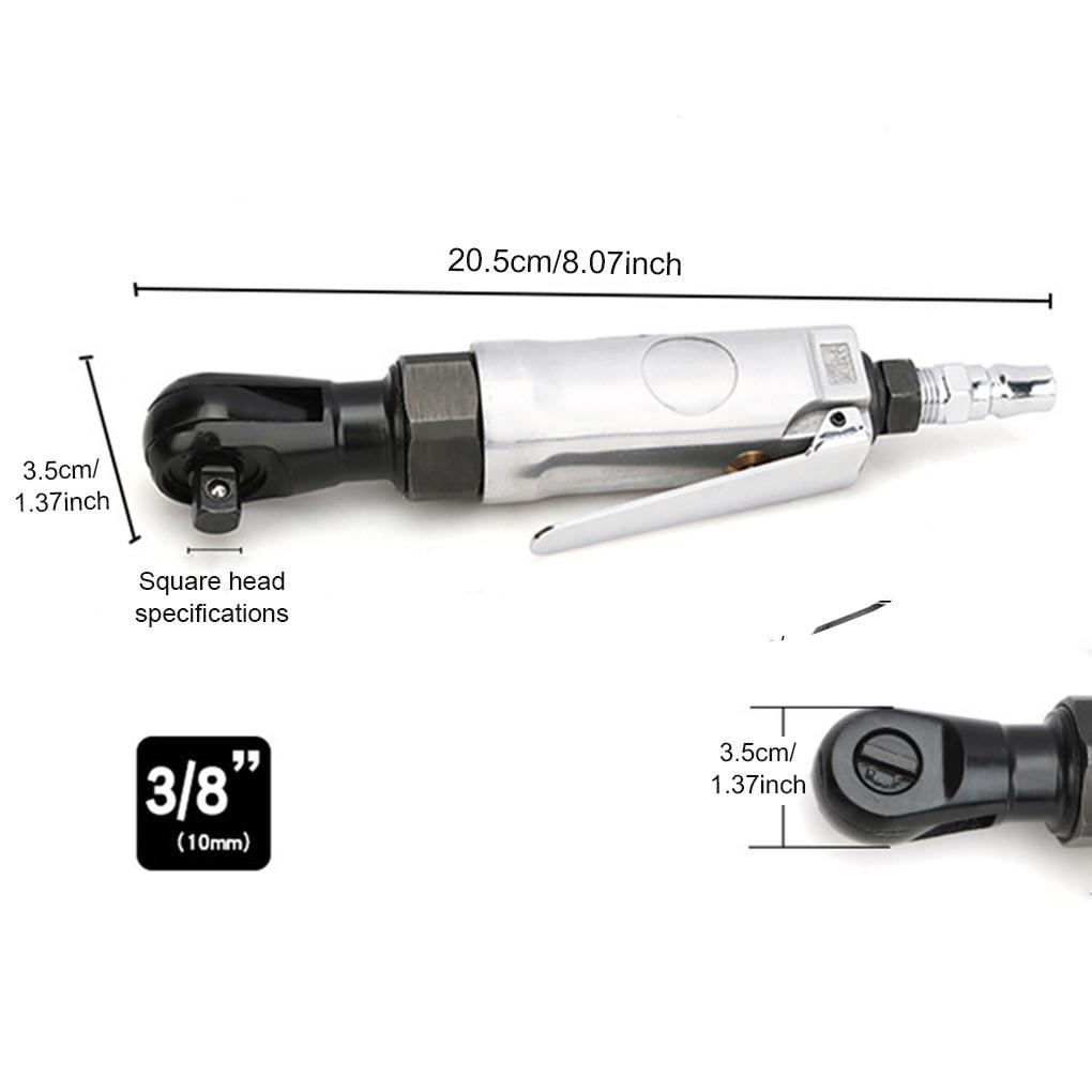 20N 265RPM Portable Straight Handle Torque Spanner New Air Pneumatic Ratchet Wrench Multi-functional Mechanical Machine Vehicle Tool