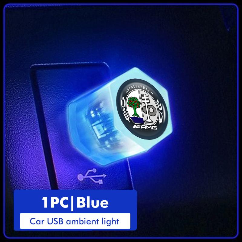 

GLC GLB Car Mini USB LED Ambient Light Decorative Atmosphere Lamps For Mercedes Benz AMG W202 W212 W213 W220 W221 W222 C180 C20