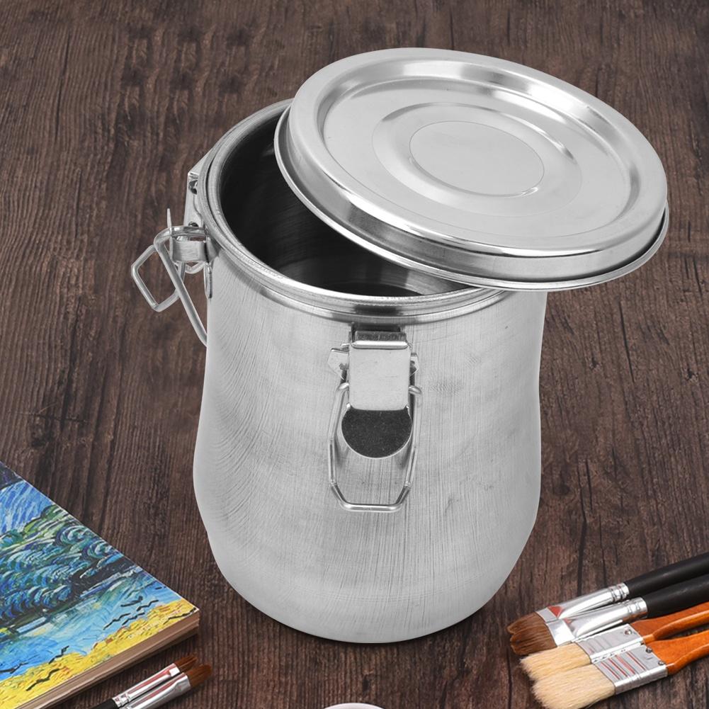 

Нержавеющая сталь щетка для мытья кистей герметичный, не протекающий очиститель кистей Art Supply