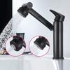 Multifunction Bathroom Faucet Gold Sink Faucet Hot Cold Water Mixer Crane Deck Mounted Universal Water Taps Black White
