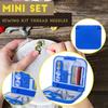 Case Plastic Sewing Kit Outdoor Travel Needles Scissors Thread Mini Set Home Textiles Knitting Bag Backpack Fast Shipping