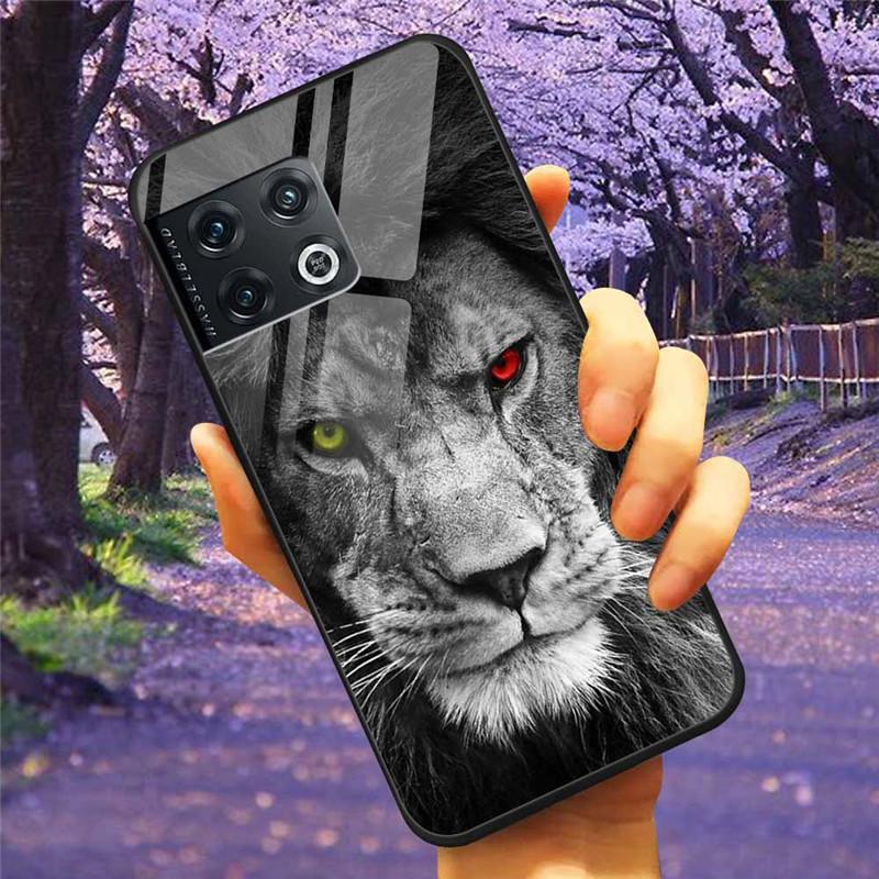 Für OnePlus 10 Pro 5G Hülle 6,7'' Gehärtetes Glas Sternenmarmor Harte Rückseite für One Plus 10Pro Funda Capa Oneplus10pro Coque