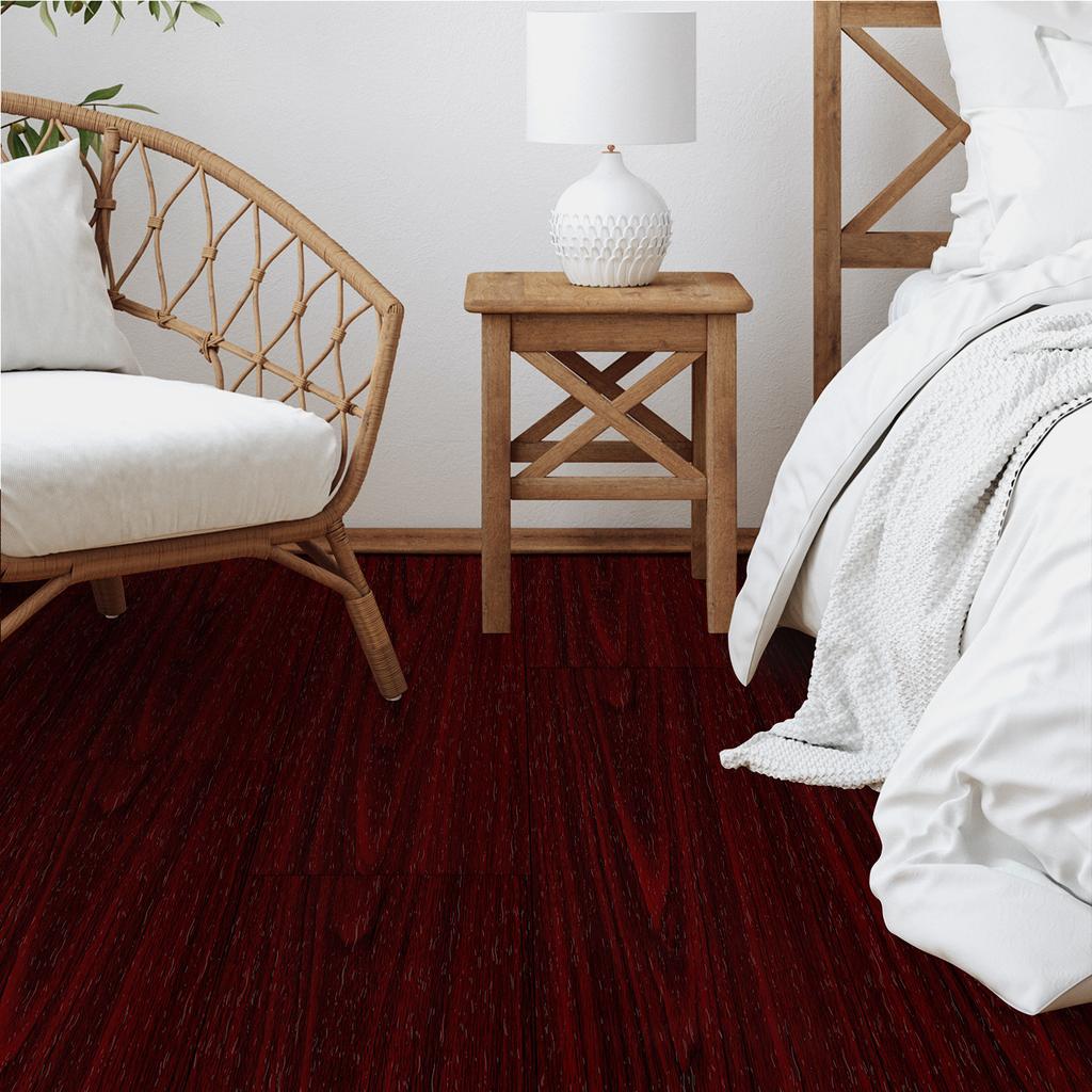 Simulation Wood Grain Home Decoration Floor Sticker Pvc Waterproof Wall Sticker Bedroom Living Room Floor Renovation Sticker