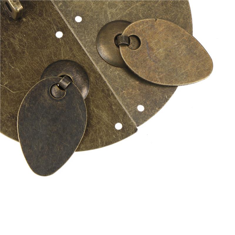 Chinesischen Stil Möbel Hardware Eisen Tür Klopfen Klopfer Ziehen Vintage Schloss