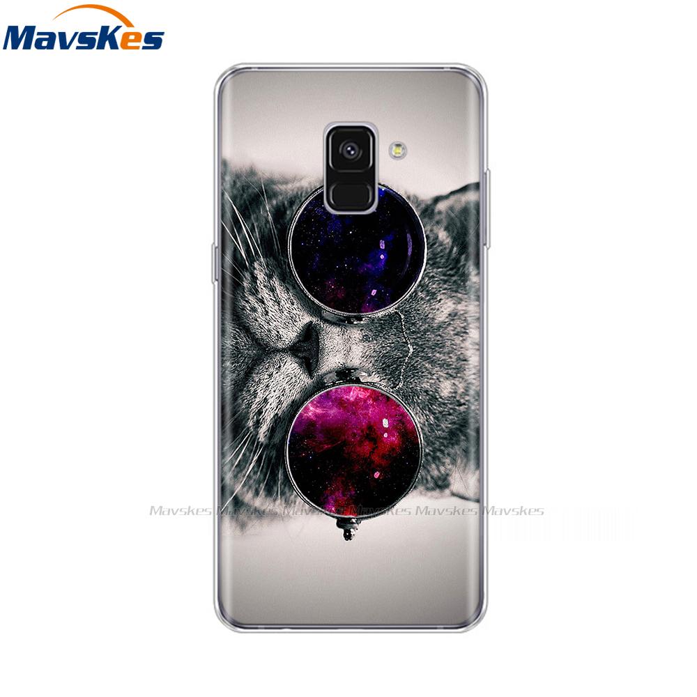 For Samsung Galaxy A8 2018 Case A530 Silicone Cover For Samsung A8 Plus 2018 A730 Soft TPU Case For Galaxy A8 A 8 Phone Shell