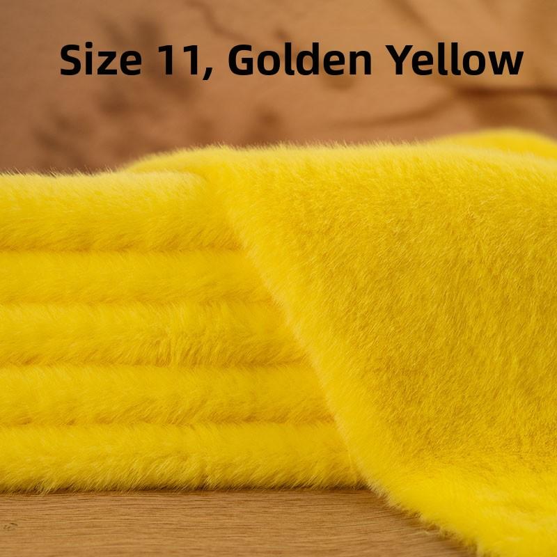 High-End Rabbit Fur Fabric Artificial Mink Fur Clothing Counter Large Coat Closet Simulation Leather Fabric DIY Handcraft