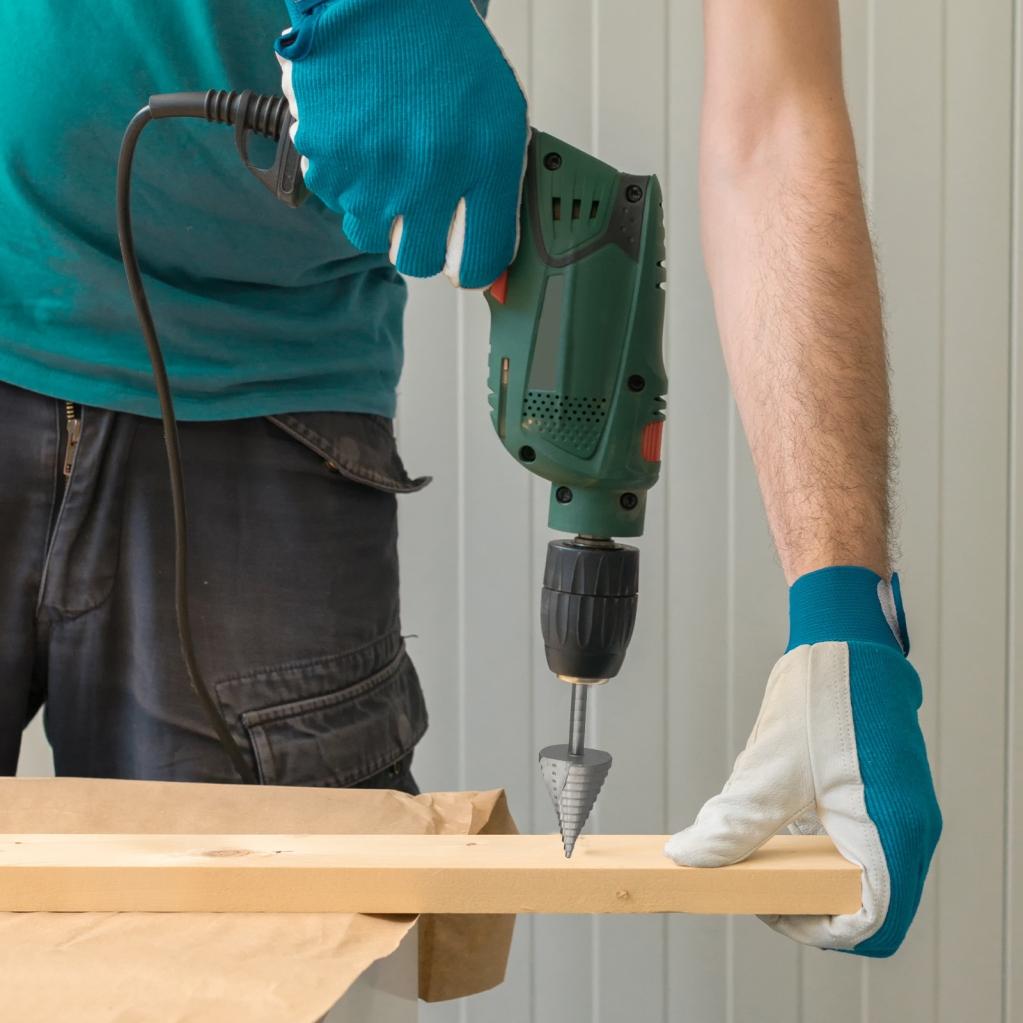 Step Drill Bit High Speed Steel Ladder Structure Metal Hole Cutter