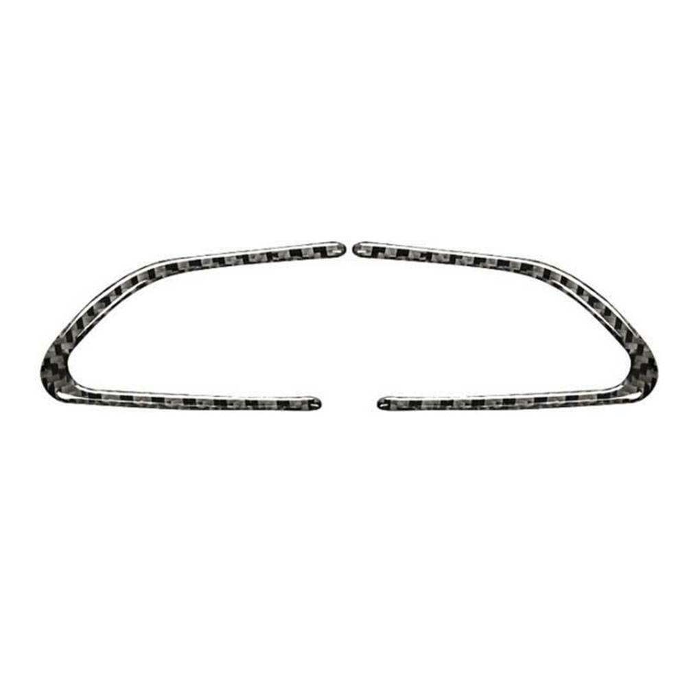 For Infiniti Q50 Q60 2014-21 Real Carbon Fiber Steering Wheel Button Cover Trim