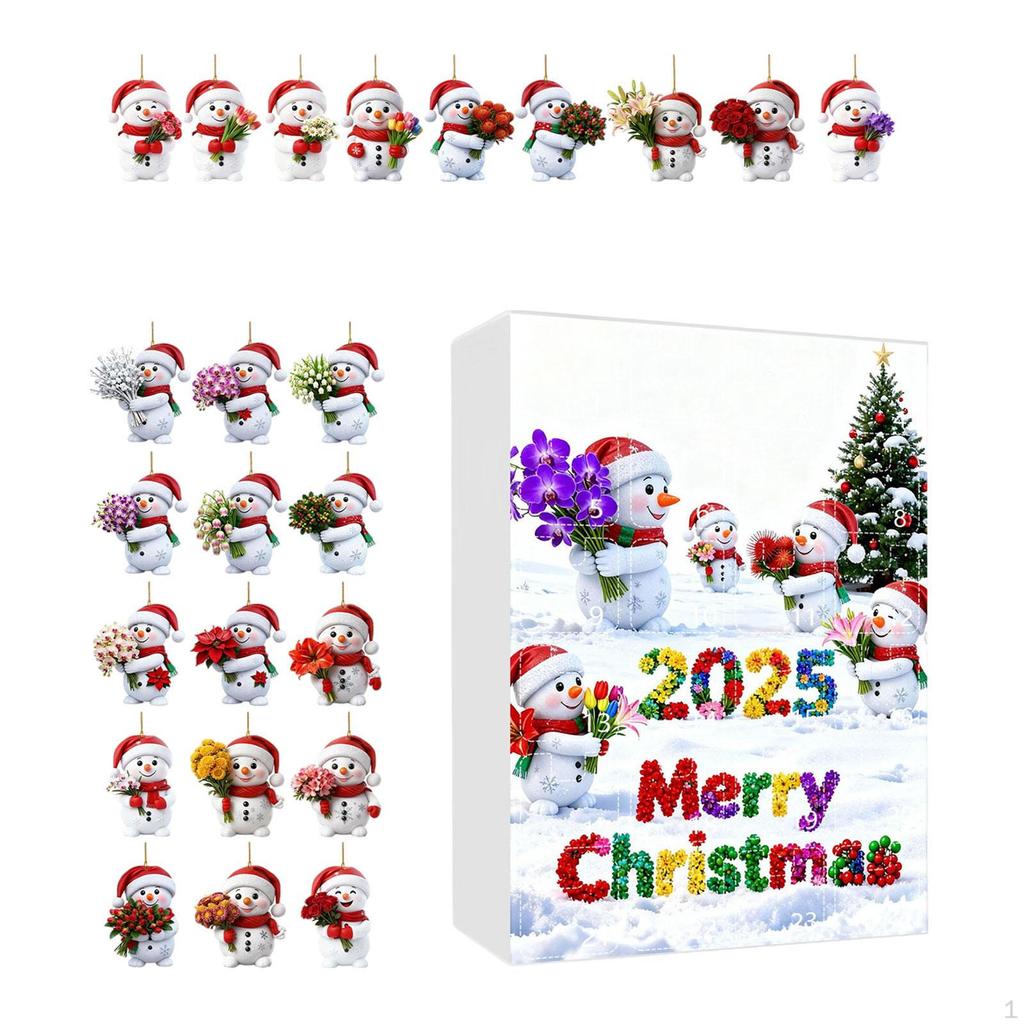 Weihnachts-Adventskalender 24 Tage Countdown