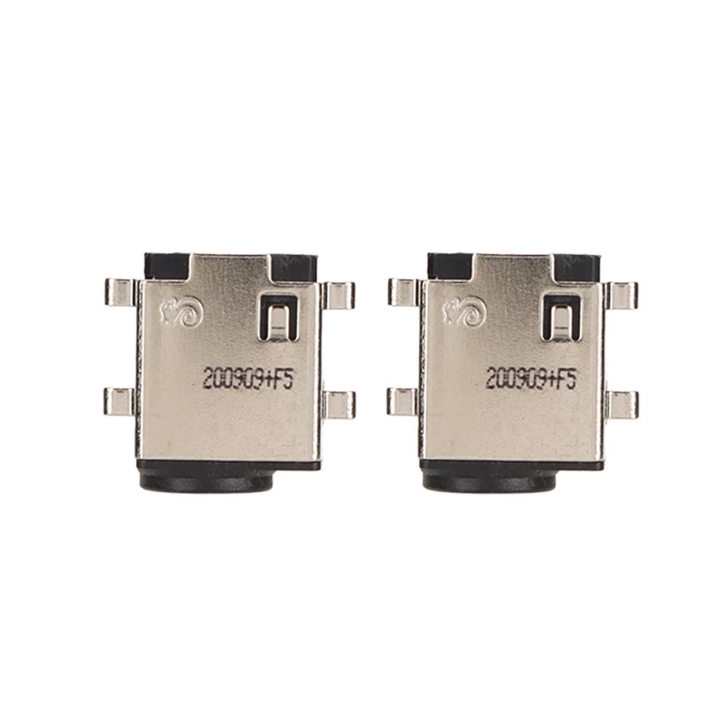 2pcs DC Port Socket Replacement Metal Material Replaceable Part for Samsung NT301V5A for NP300E7Z for NP300V5Z