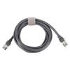 Ethernet კაბელი Gen 3 სატელიტური თეფშისთვის 26AWG 10Gbps მაღალი სიჩქარე PVC სპილენძი RJ45 ამინდისგან დამცავი